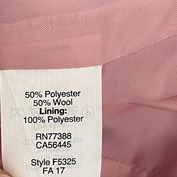 J. Crew Bright Pink City Cocoon Coat Wool trending preppy - Picture 13 of 13